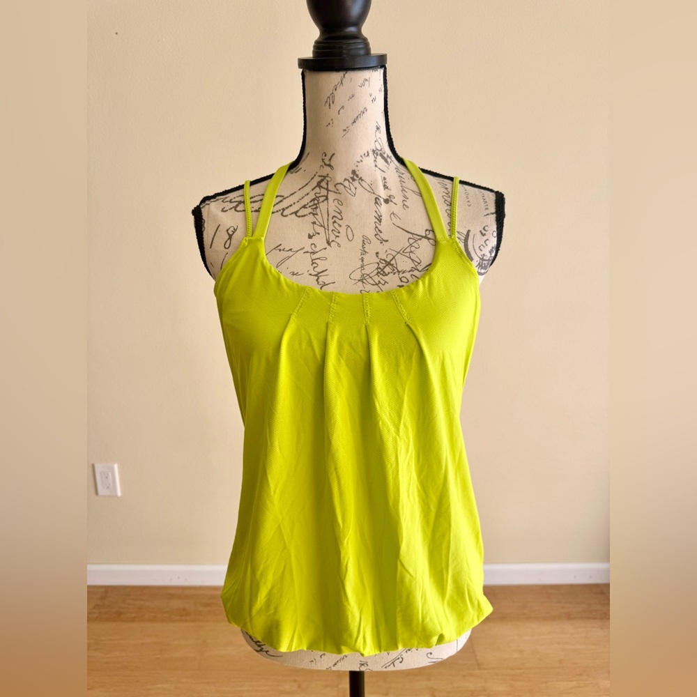 Lululemon No Limits Tank Lime Green Size 8/M
